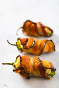 Bacon wrapped Jalapeno Poppers - Hungry Doug