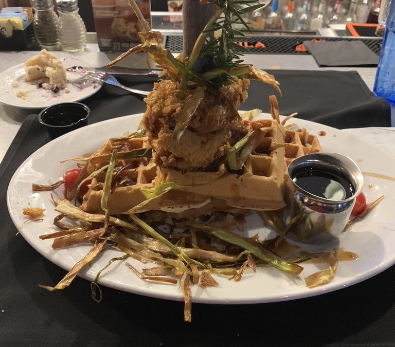Hash House Chicken and Waffles